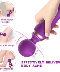 ARMONY - FREEZA MASSAGER & VIBRATOR SUPER FLEXIBLE HEAD PURPLE - slika 3