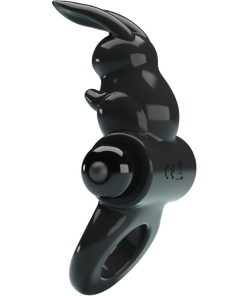 Alternative view of PRETTY LOVE - EXCITING RING RABBIT VIBRATOR RING 10 VIBRATIONS BLACK