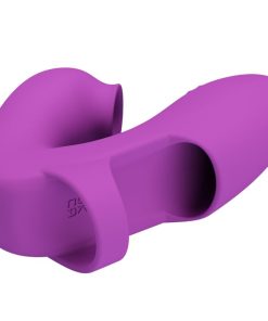 PRETTY LOVE - ATHENA FINGER VIBRATOR WITH CLITORIS STIMULATOR PURPLE - slika 3