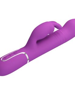 PRETTY LOVE - COALE 4 IN 1 MULTIFUNCTION RABBIT VIBRATOR  PURPLE - slika 3