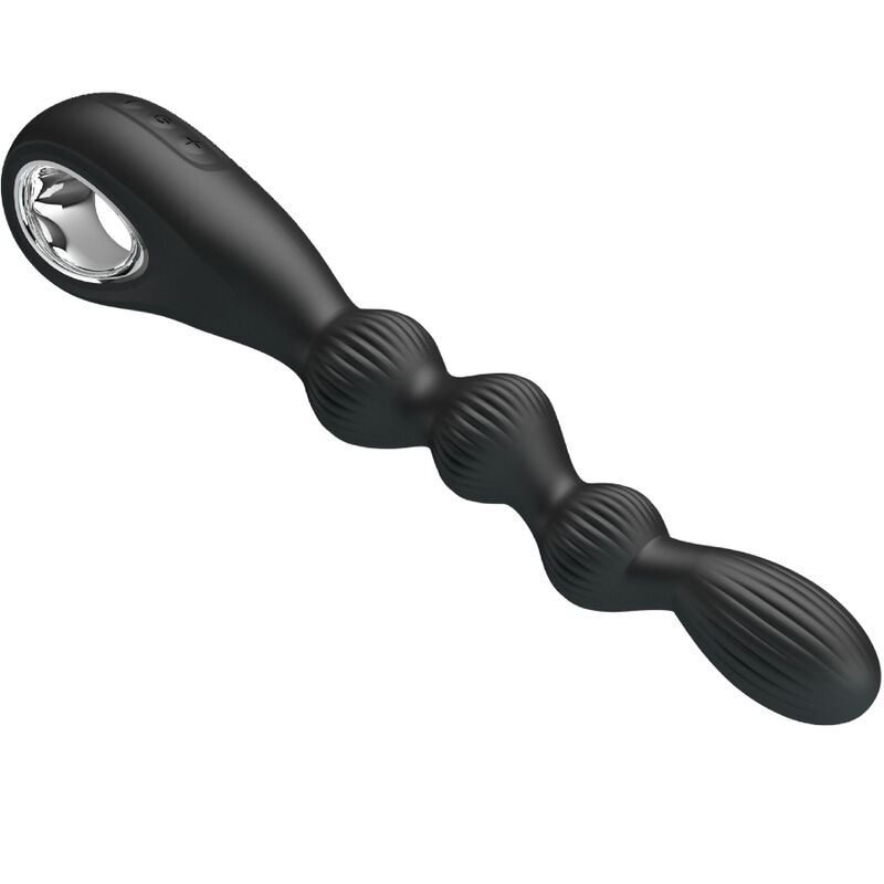 PRETTY LOVE - FEDERER ANAL VIBRATOR 12 VIBRATIONS BLACK - slika 3