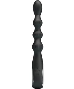 Alternative view of PRETTY LOVE - FEDERER ANAL VIBRATOR 12 VIBRATIONS BLACK
