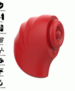 Alternative view of INTENSE - DONNIE CLITORAL STIMULATOR RED/GREEN