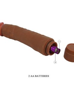 BAILE - DYBBUK REALISTIC VIBRATOR 24 CM MULATTO - slika 3