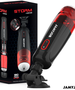 JAMYJOB - STORM AUTOMATIC VAGINA MASTURBATOR 10 ROTATION AND THRUST MODES