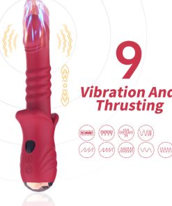 ARMONY - POINT A STIMULATING VIBRATOR DILDO RED - slika 3