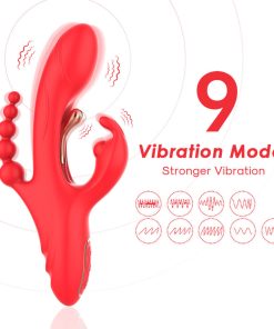 ARMONY - G-SPOT AND CLITORIS STIMULATOR VIBRATOR RED - slika 3