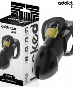 ADDICTED TOYS LOCKED - UNBROKEN DEN PENIS CAGE 9.8 CM