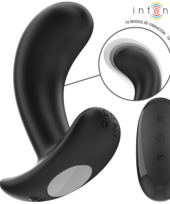 Alternative view of INTENSE - CHANDLER ANAL PLUG 10 VIBRATIONS BLACK REMOTE CONTROL