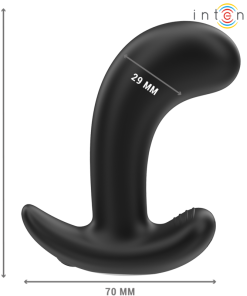 INTENSE - CHANDLER ANAL PLUG 10 VIBRATIONS BLACK REMOTE CONTROL - slika 3