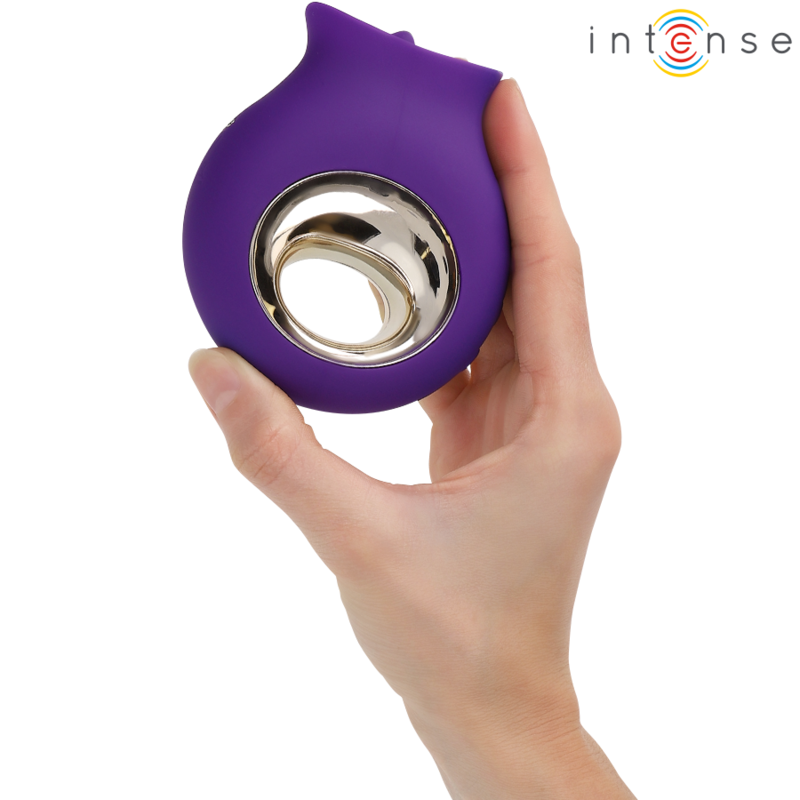 INTENSE - TULI CLITORIS STIMULATOR 9 VIBRATIONS & 9 OSCILLATIONS PURPLE - slika 3