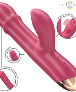 INTENSE - CHLOE MULTIFUNCTION VIBRATOR 3 IN 1 RED - slika 2