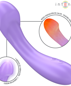 INTENSE - BECKY VIBRATOR 19 CM HEATABLE 7 VIBRATIONS PURPLE - slika 2