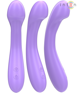 INTENSE - BECKY VIBRATOR 19 CM HEATABLE 7 VIBRATIONS PURPLE - slika 3