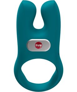 FUN FACTORY - NOS VIBRATING COCK RING BOTTLE GREEN - slika 3