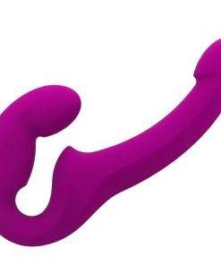 FUN FACTORY - SHARE LITE DOUBLE DILDO BLACKBERRY