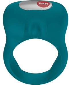 FUN FACTORY - STEADY VIBRATING COCK RING BOTTLE GREEN