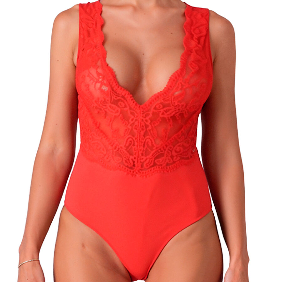 PASSION - EVALIE BODY RED S/M - slika 2
