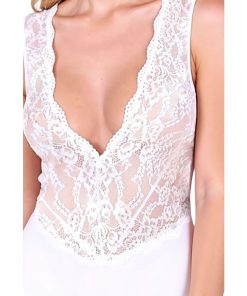 PASSION - EVALIE BODY WHITE L/XL - slika 2