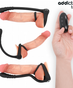 ADDICTED TOYS - P-SPOT VIBRATING COCK RING REMOTE CONTROL - slika 2