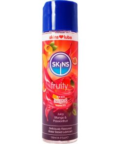 SKINS - FRUITY WATER-BASED LUBRICANT MANGO & PASSION FRUIT 130 ML