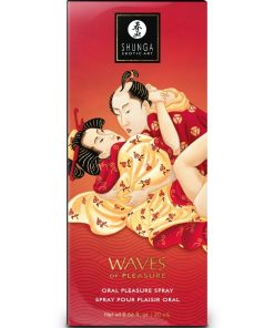 SHUNGA - WAVES PLEASURE SPRAY ORAL SEDUCTIVE STRAWBERRY 20 ML - slika 3