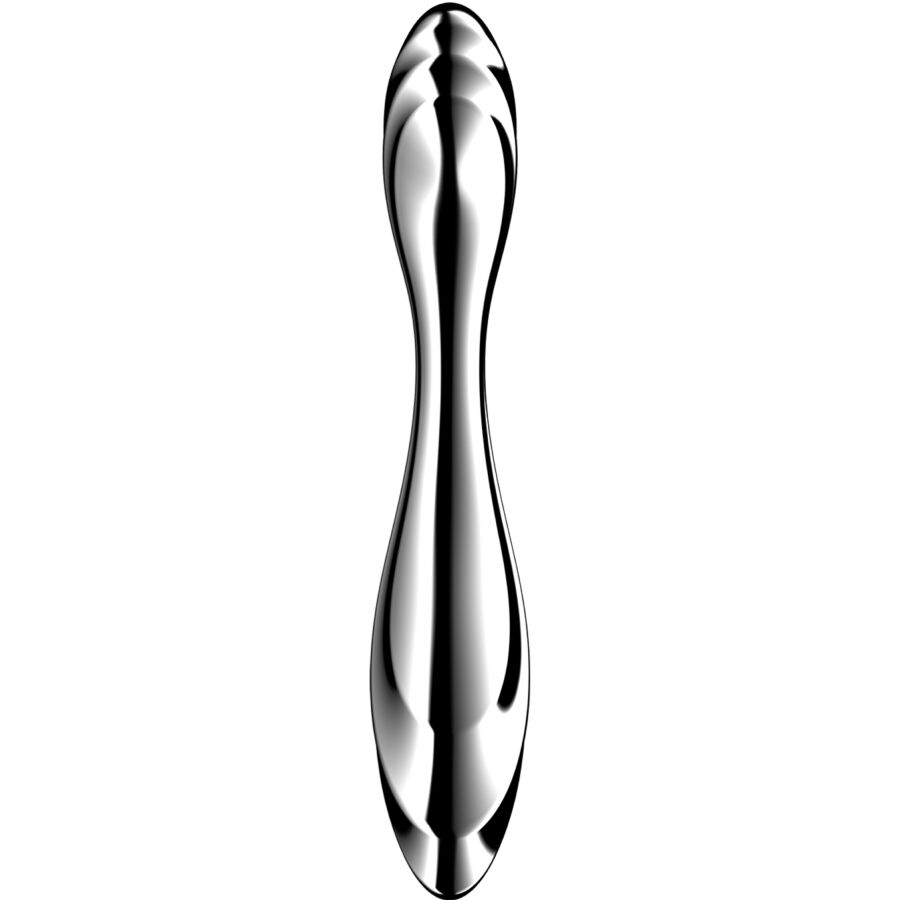 SATISFYER - PURE GRAVITY 2 STAINLESS STEEL DOUBLE-ENDED DILDO - slika 2