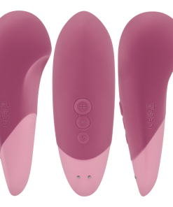 WOMANIZER - VIBE LAY-ON SILENT VIBRATOR DUSKY PINK - slika 2