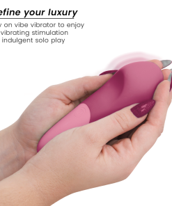 WOMANIZER - VIBE LAY-ON SILENT VIBRATOR DUSKY PINK - slika 3