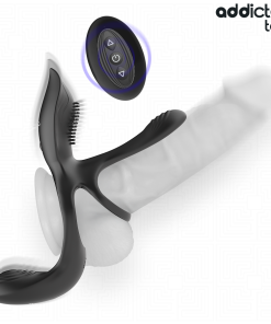 ADDICTED TOYS - DOUBLE PENIS RING WITH CLITORAL STIMULATOR - slika 3