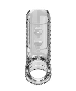 PRETTY LOVE - TRANSPARENT TEXTURED PENIS SHEATH - slika 3