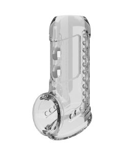PRETTY LOVE - TRANSPARENT TEXTURED PENIS SHEATH - slika 2