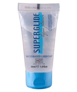 HOT - SUPERGLIDE LIQUID PLEASURE WATERBASED LUBRICANT 30 ML