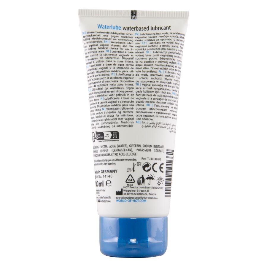 HOT - WATER LUBE WATERBASED SPRINGWATER 100 ML - slika 2