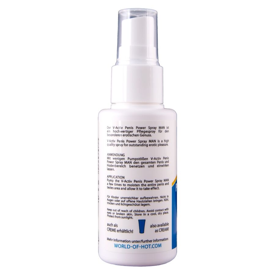 HOT - V-ACTIV PENIS POWER SPRAY FOR MEN 50 ML - slika 3