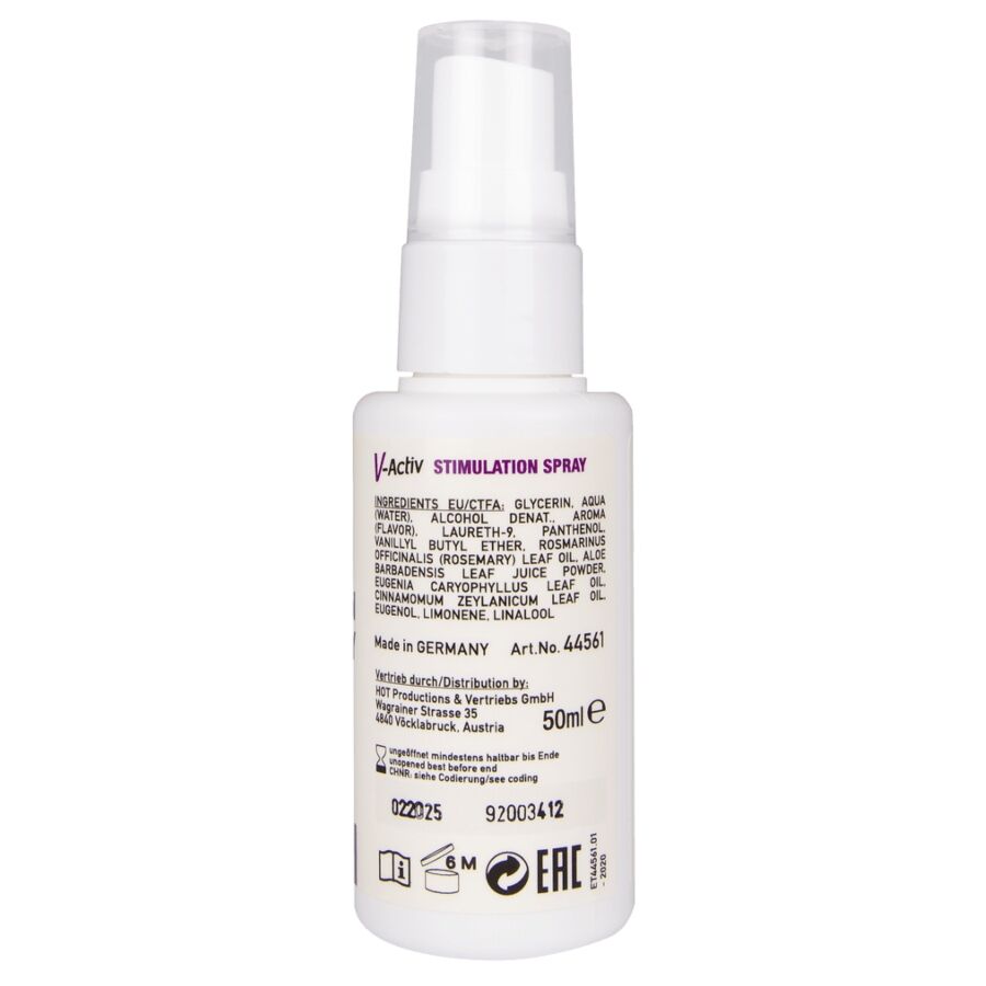 HOT - V-ACTIV STIMULATION SPRAY FOR WOMAN 50 ML - slika 3