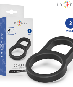 INTENSE - CONLETH ADJUSTABLE DOUBLE PENIS RING MODEL 3