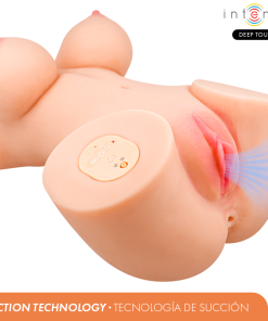 INTENSE DEEP TOUCH - VERO TORSO VAGINA WITH SUCTION, HEAT, VIBRATION AND VOICE EFFECTS L 5.5 KG - slika 2