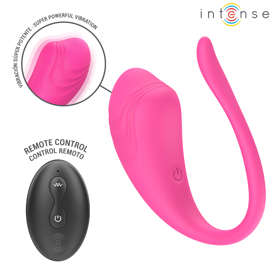 INTENSE - OLIVIA PINK VIBRATING EGG WITH REMOTE CONTROL - slika 3
