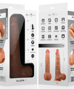 MR INTENSE - BRUCE XL SILICONE DILDO WITH TESTICLES 25.5 CM -Ø- 5.5 CM - slika 3