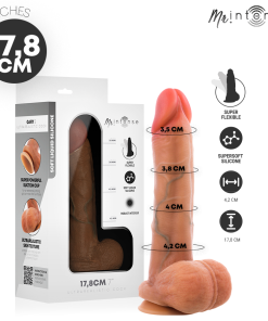 MR INTENSE - GARY S ULTRA-REALISTIC SILICONE COCK WITH TESTICLES 17.8 CM -Ø- 4.2 CM