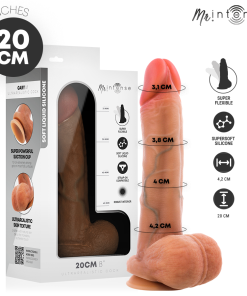 MR INTENSE - GARY M ULTRA-REALISTIC SILICONE COCK WITH TESTICLES 20 CM -Ø- 4.2 CM