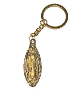 DIABLO PICANTE - METAL KEYCHAIN ​​WITH GOLD LIPS
