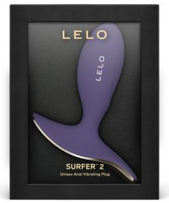 LELO - SURFER 2 UNISEX ANAL VIBRATING PLUG CYBER PURPLE - slika 3