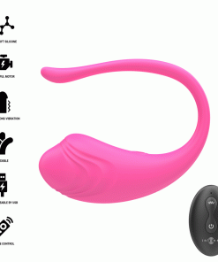 Alternative view of INTENSE - OLIVIA PINK VIBRATING EGG WITH REMOTE CONTROL