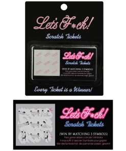 KHEPER GAMES - LET’S F*CK! SCRATCH TICKETS