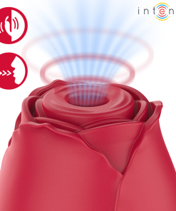 Alternative view of INTENSE - CAMELLIA CLITORAL SUCTION ROSE BY WAVES BORDEAUX