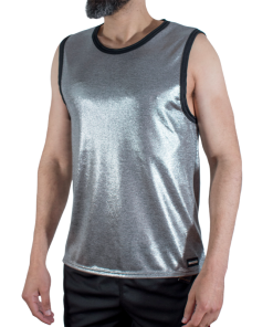 MACHO - FINE GLITTER T-SHIRT L/XL