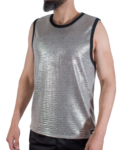 MACHO - FINE GLITTER T-SHIRT S/M