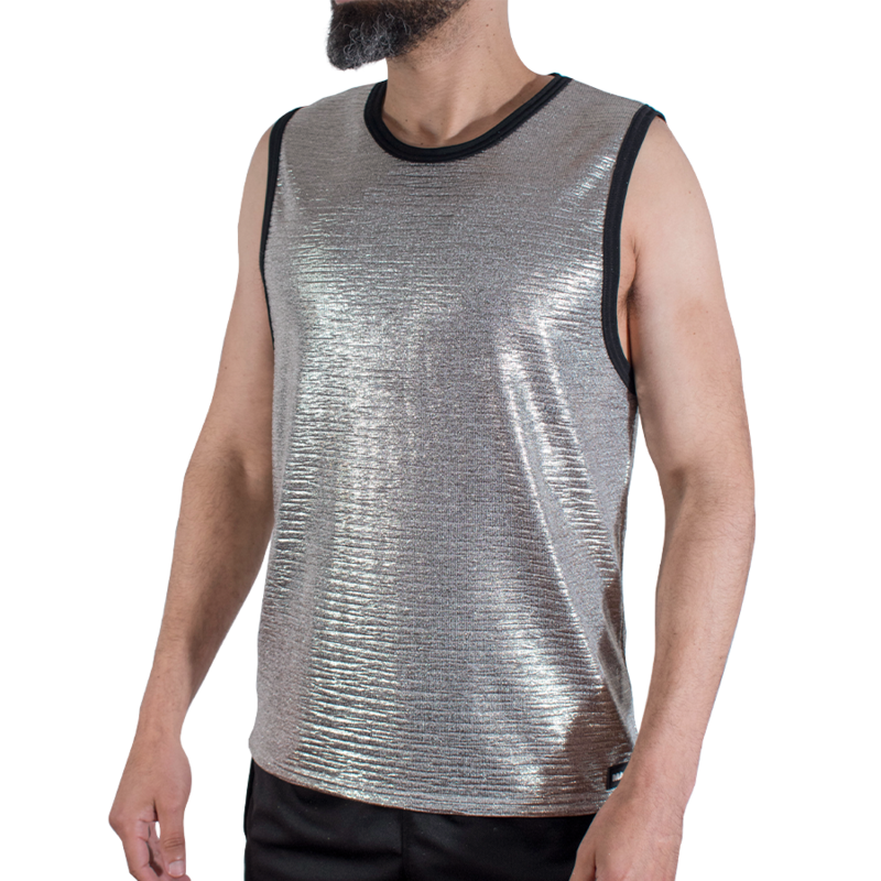 MACHO - FINE GLITTER T-SHIRT S/M